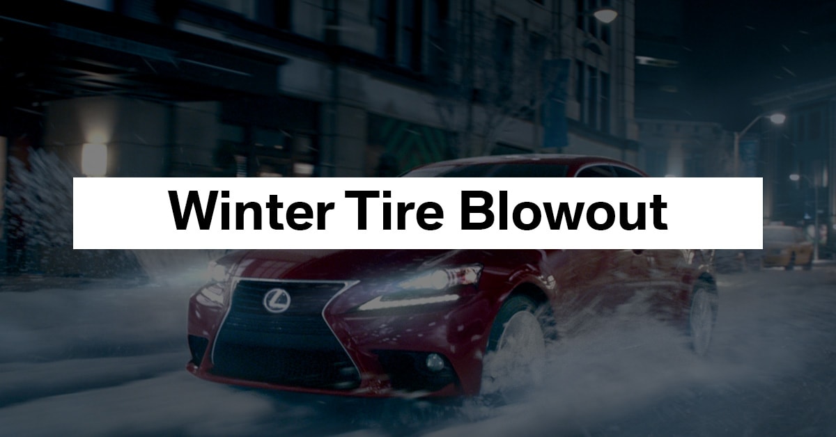 Winter Tire Blowout Winter Tire Blowout
