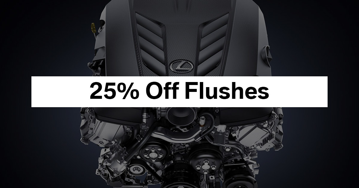 25% Off Flushes 25% Off Flushes